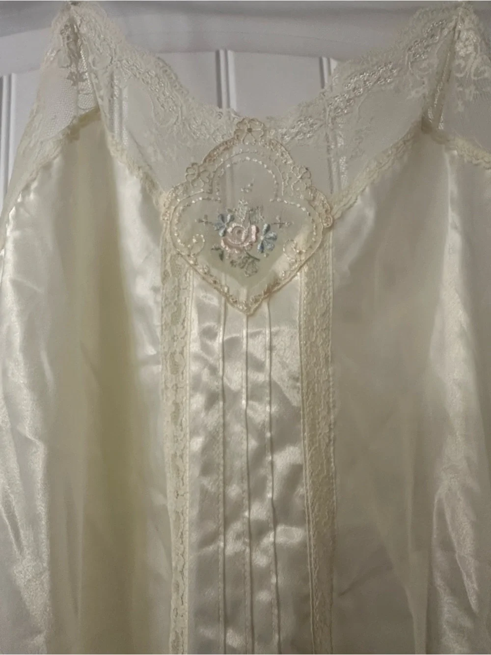 Vintage 60s 70s Indulgence Nightgown Chemise Lingerie Slip Gown